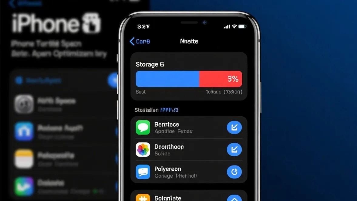 iPhone存储卸载重装选项截图